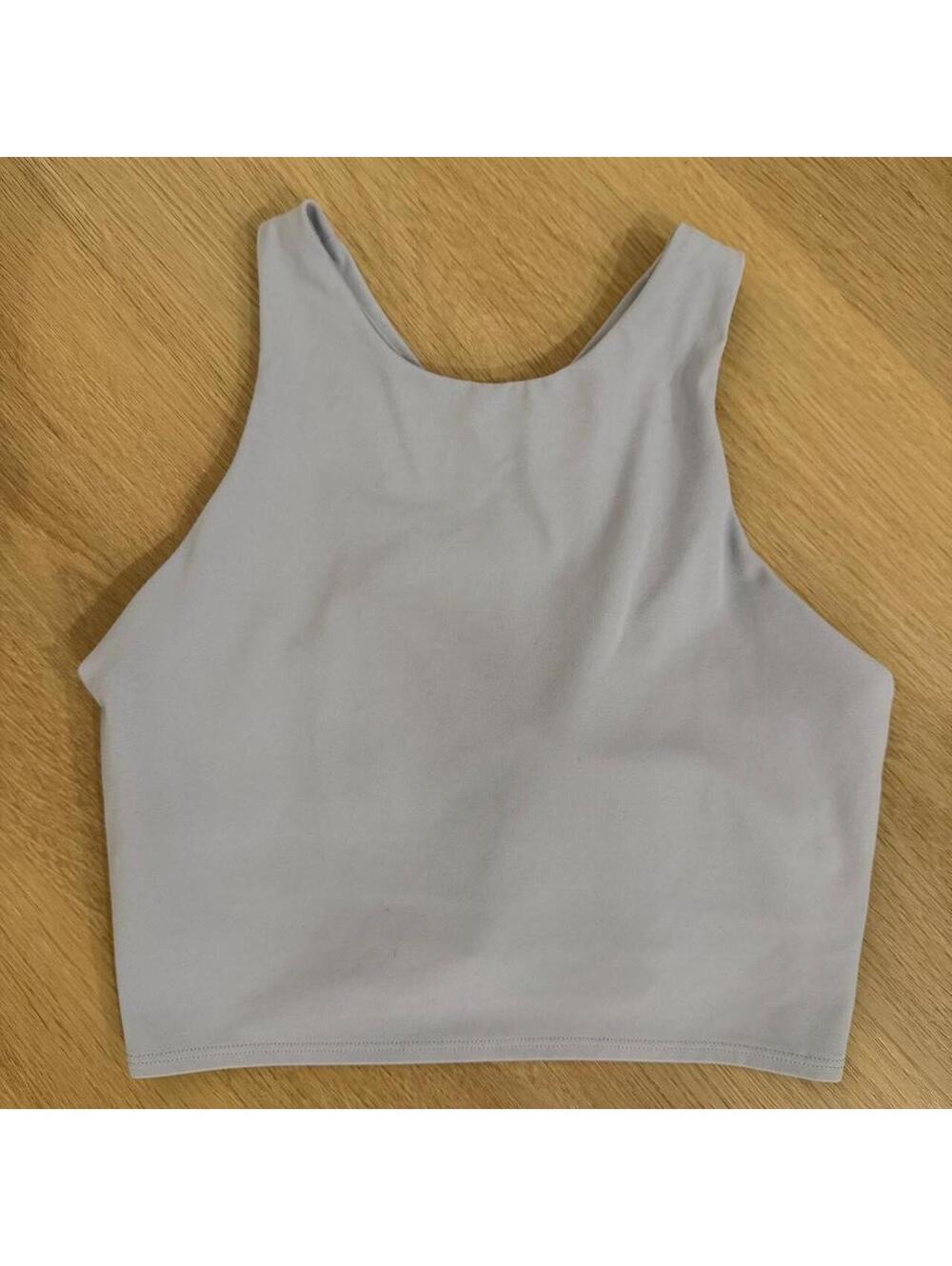 Athleta Conscious Crop Bra Longline Sports Bra Size Medium